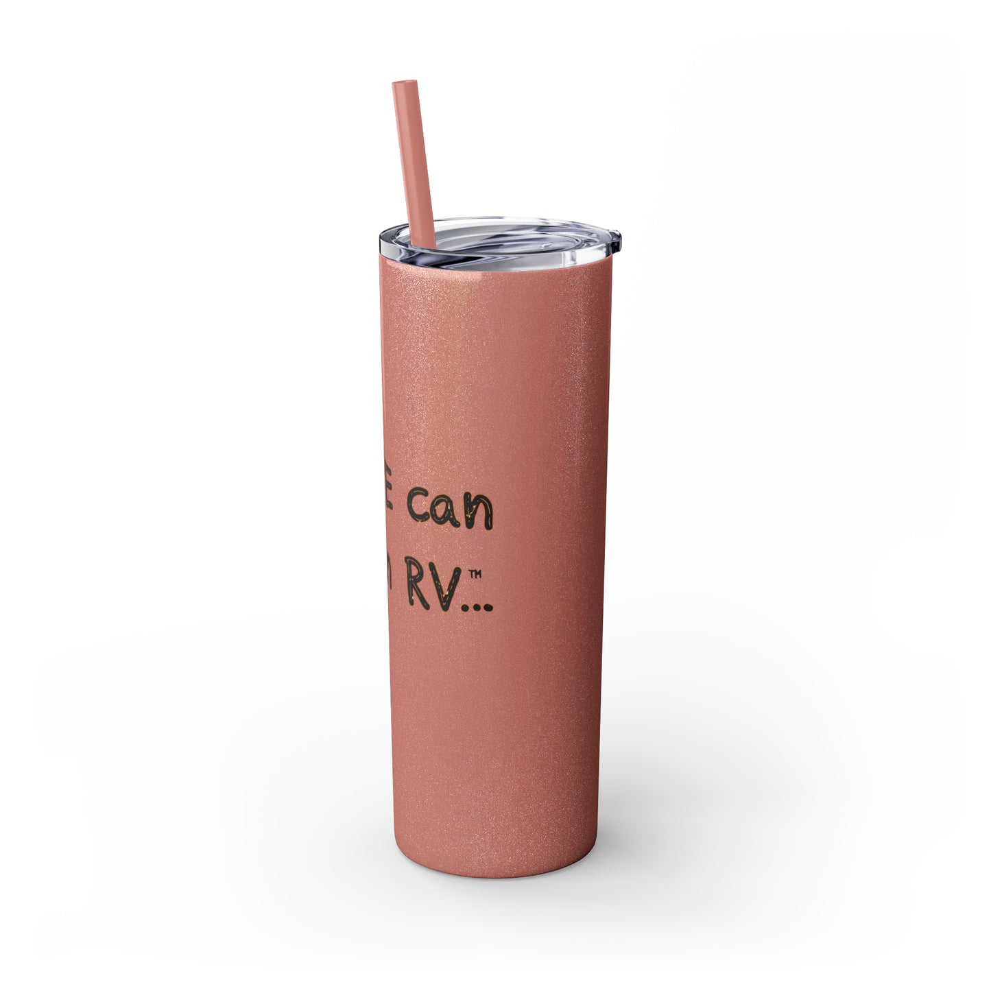 Skinny Tumbler with Straw, 20oz