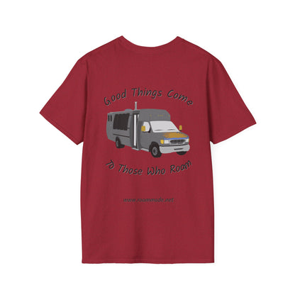 Roammade Unisex Softstyle T-Shirt - Happy Bus