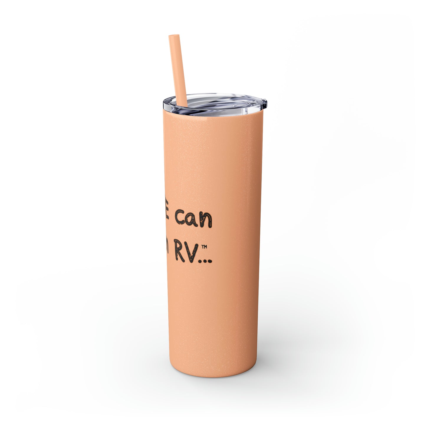 Skinny Tumbler with Straw, 20oz