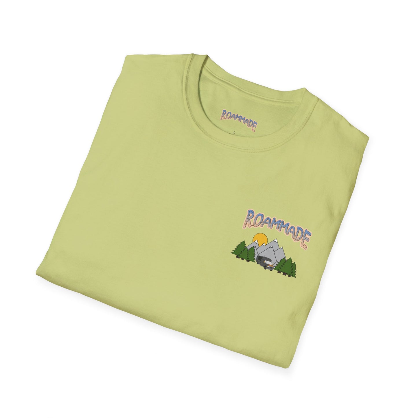 Roammade Unisex Softstyle T-Shirt - Happy Bus