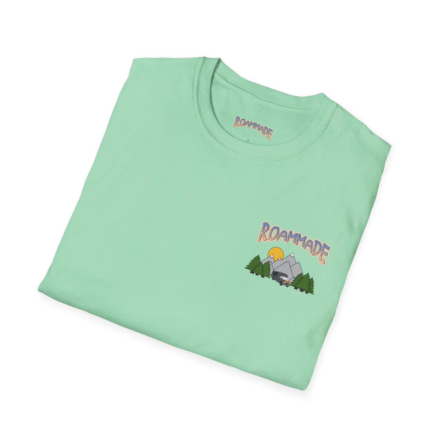 Roammade Unisex Softstyle T-Shirt - Happy Bus