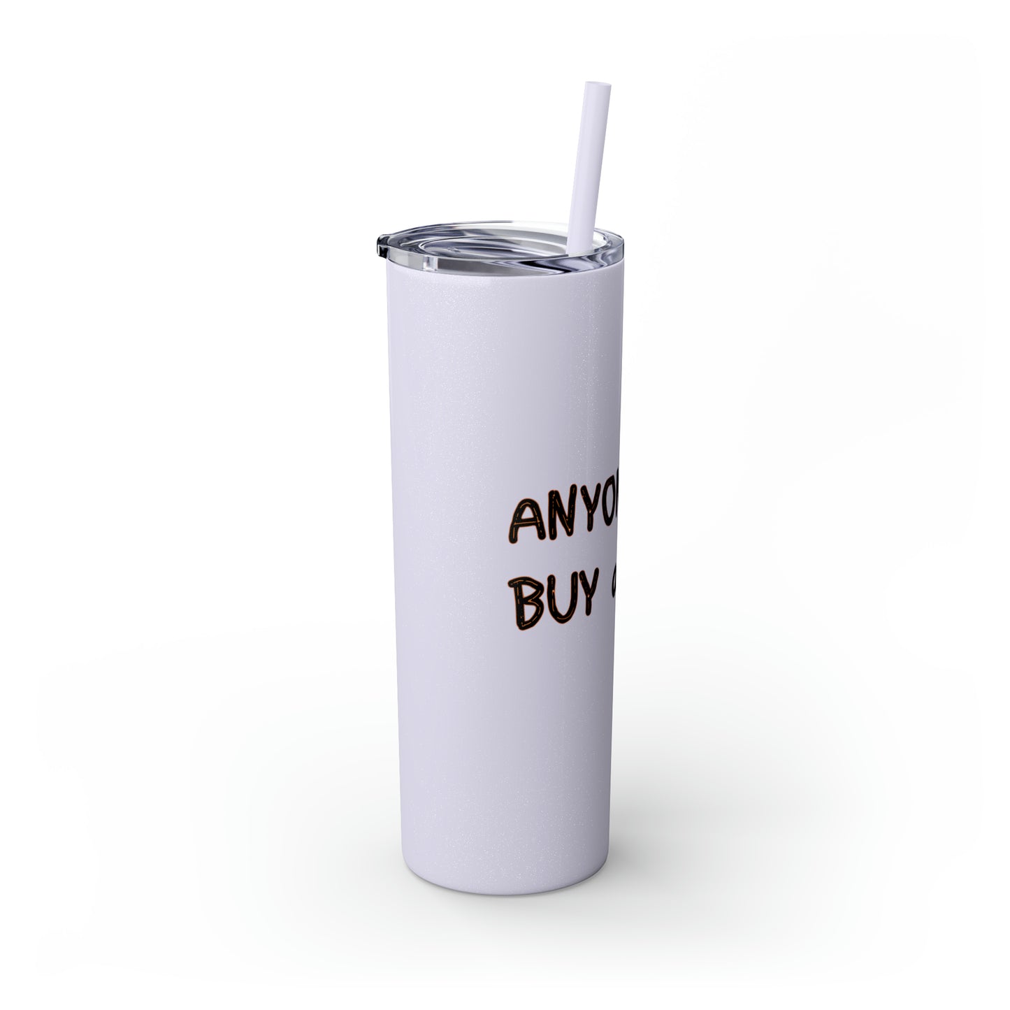 Skinny Tumbler with Straw, 20oz