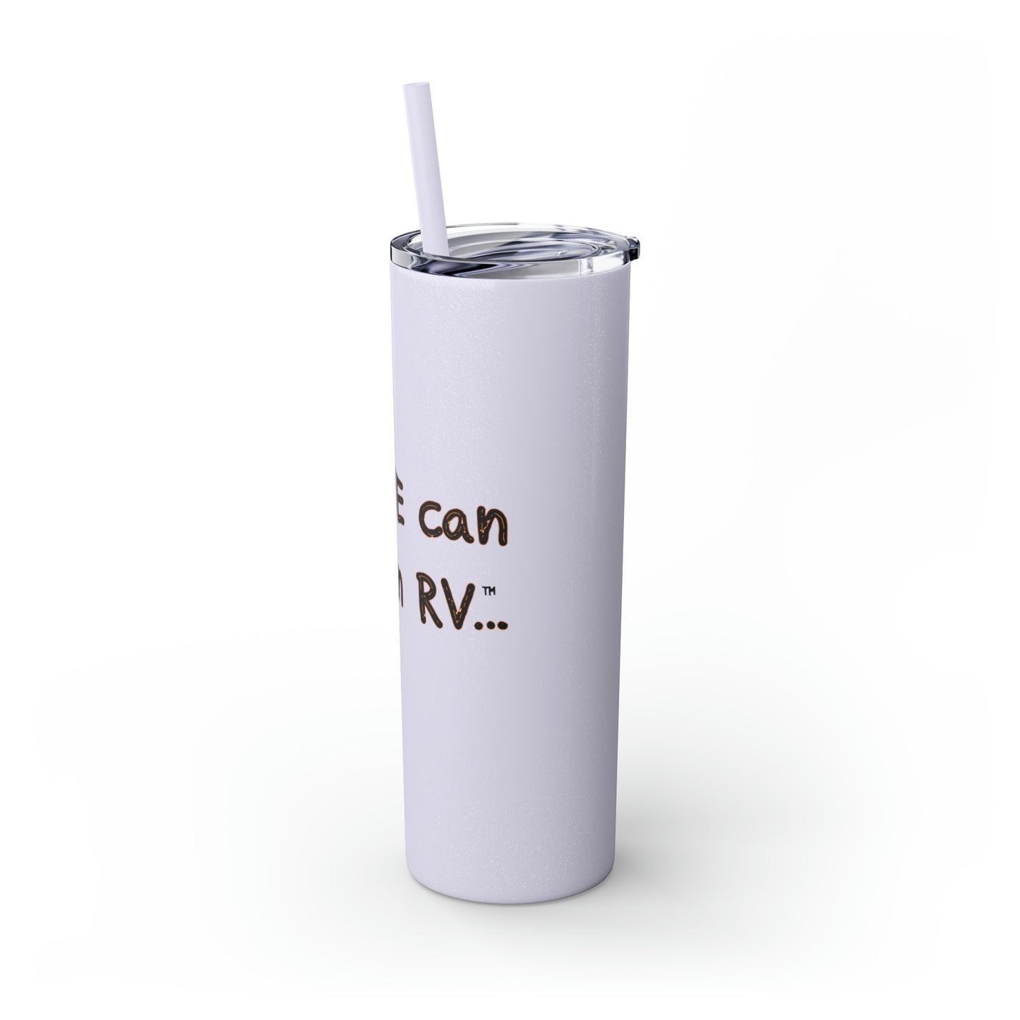 Skinny Tumbler with Straw, 20oz