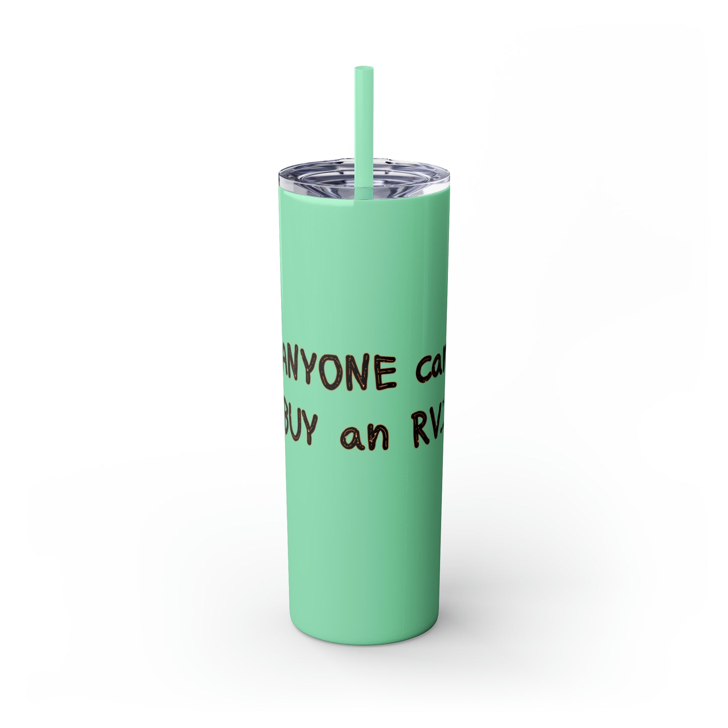 Skinny Tumbler with Straw, 20oz