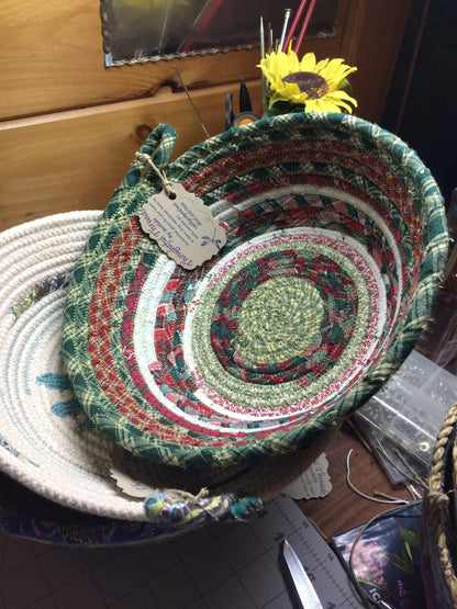 Personalized Handcrafted Rope Artistry - Baskets, Trivets & Coasters -Price will be based on project details